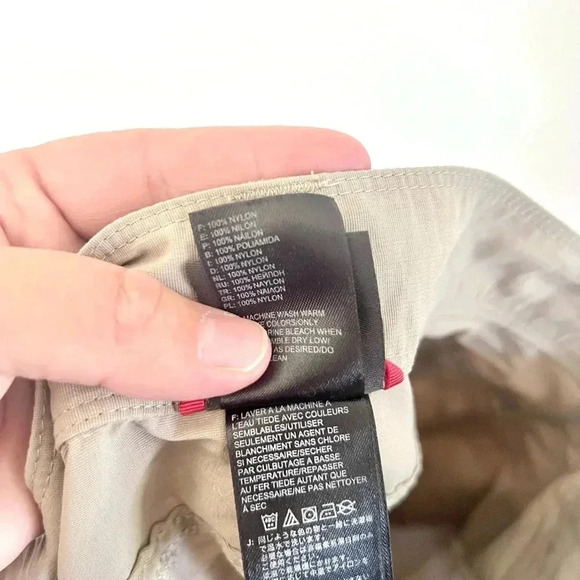 The North Face Horizon II Tan 10.5" Utility Nylon Hiking Shorts Axez Size 34 - Picture 14 of 15